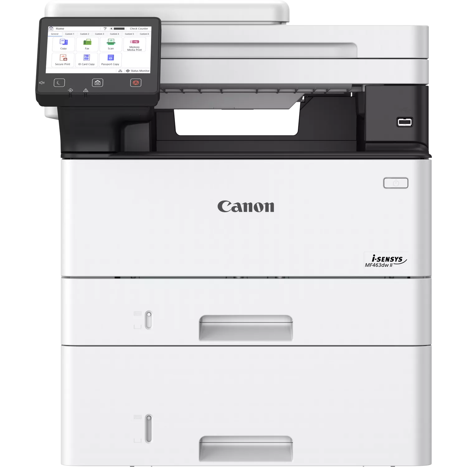 Canon iSENSYS MF463dw II 3 in 1 LaserMultifunktionsdrucker grau