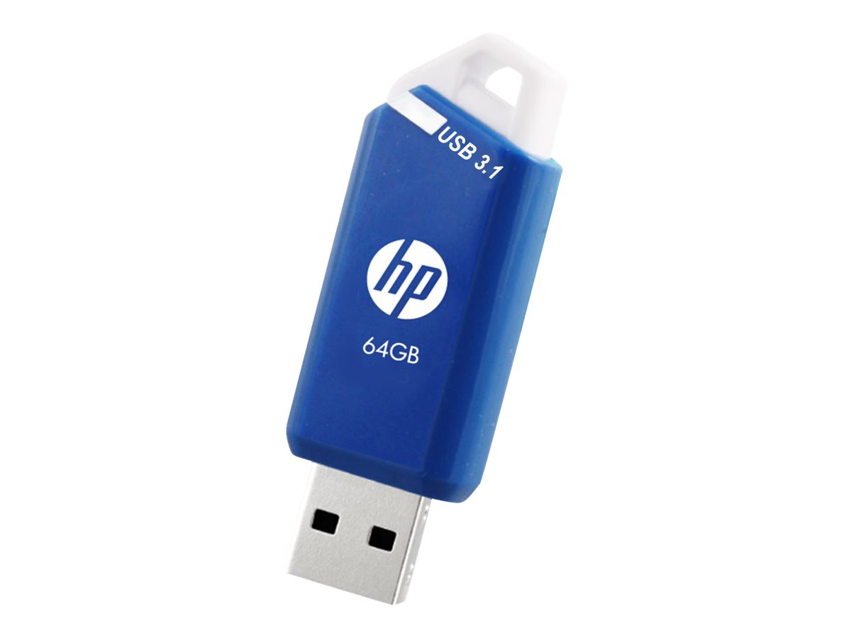 HP x755w USB Stick 64GB Capless design