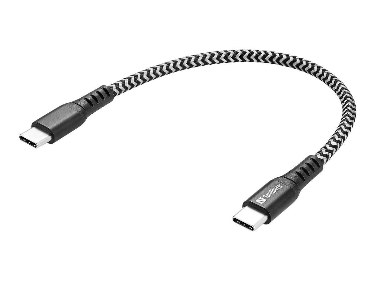 SANDBERG Survivor USB-C Kabel 0.2M 100W