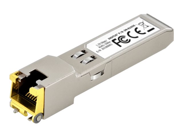 DIGITUS SFP-Modul 1,25 Gbps Kupfer RJ45