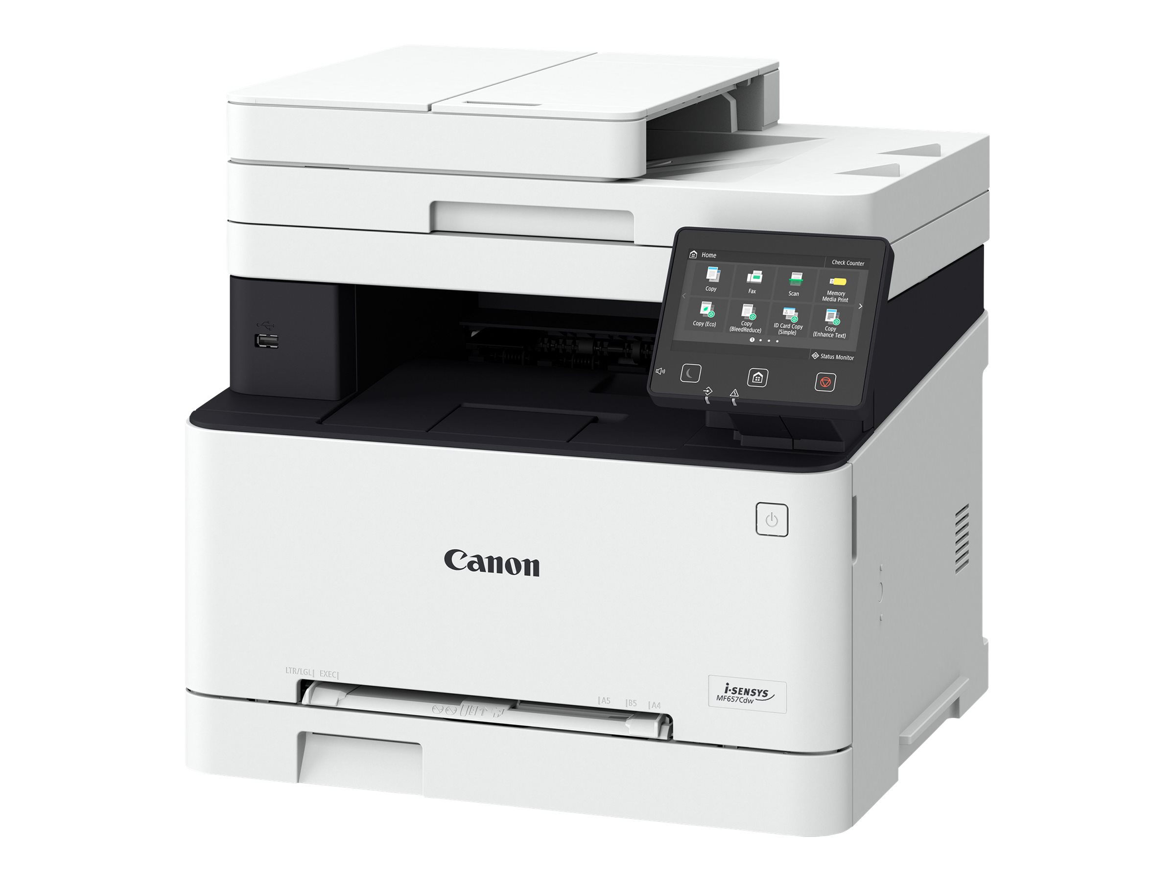 Canon i-SENSYS MF657Cdw 4 in 1 Farblaser-Multifunktionsdrucker grau Canon i-SENSYS MF657Cdw 4 in 1 Farblaser-Multifunktionsdrucker grau