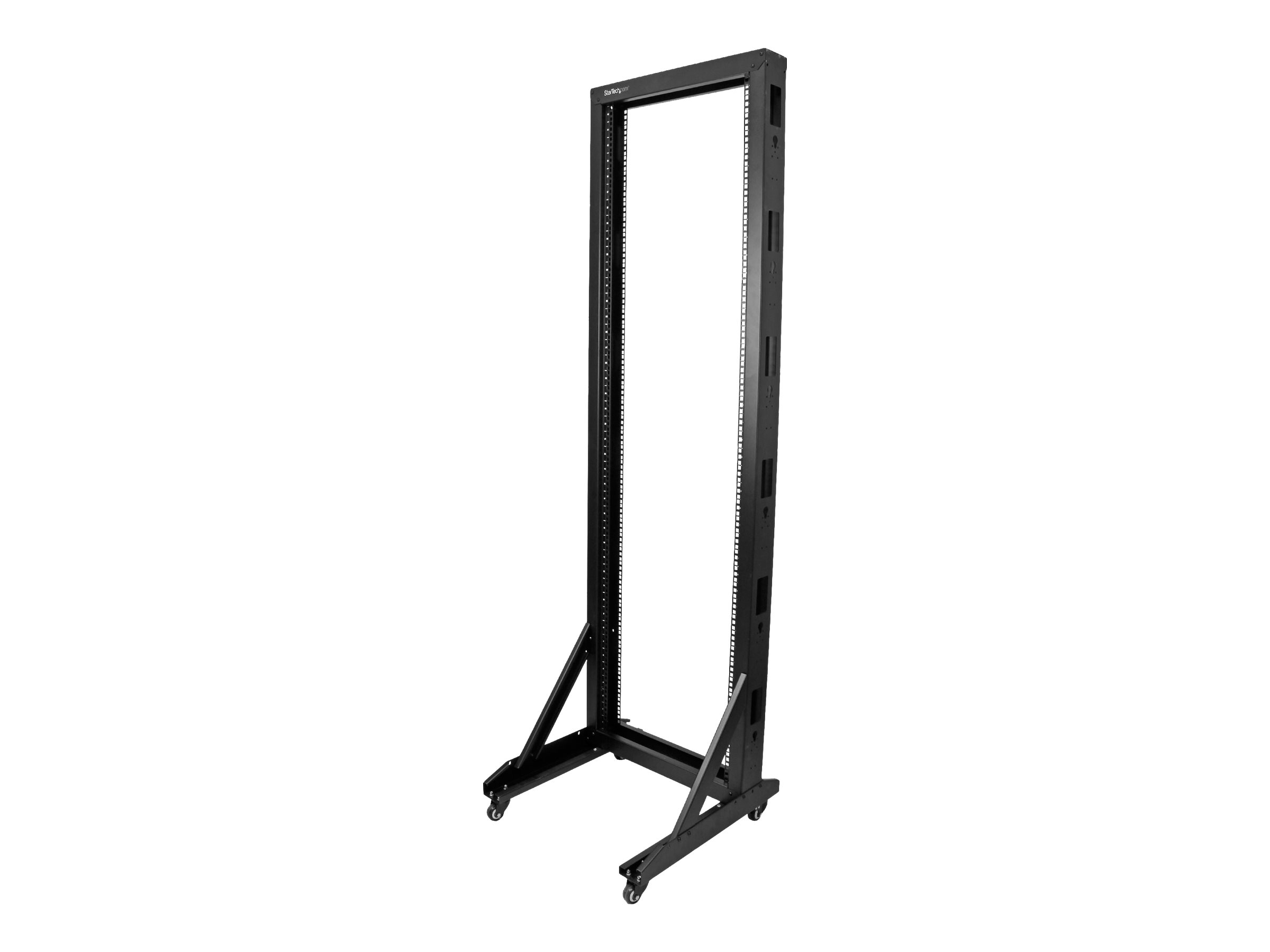 STARTECH.COM 2 Post Server Rack mit Rollen - stabile Stahl konstruktion - 42HE STARTECH.COM 2 Post Server Rack mit Rollen - stabile Stahl konstruktion - 42HE