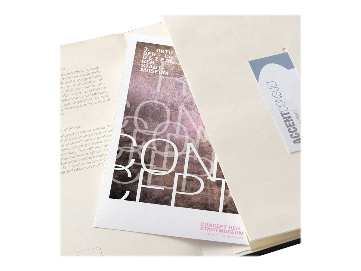 SIGEL Notizbuch Conceptum® ca. DIN A5 liniert, dunkelblau Softcover 194 Seiten