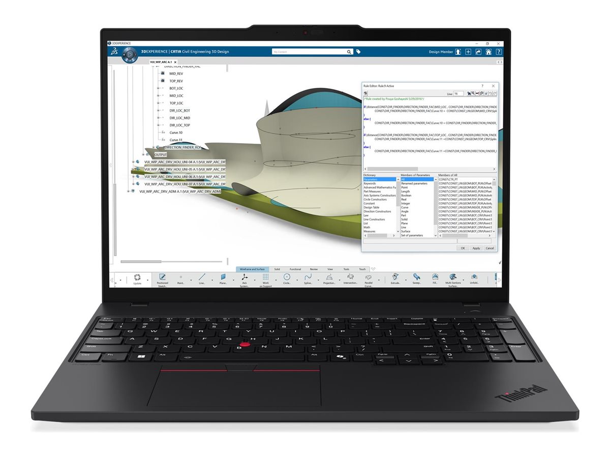 LENOVO ThinkPad P16s G4 AMD Ryzen AI 9 HX Pro 370 40,64cm 16Zoll WUXGA 96GB 2TB SSD UMA W11P TopSeller LENOVO ThinkPad P16s G4 AMD Ryzen AI 9 HX Pro 370 40,64cm 16Zoll WUXGA 96GB 2TB SSD UMA W11P TopSeller