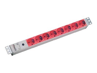 Bachmann 19"-Steckdosenleiste ALU, 8-fach, fuer USV, 2,0m, ohne Schalter Bachmann 19"-Steckdosenleiste ALU, 8-fach, fuer USV, 2,0m, ohne Schalter
