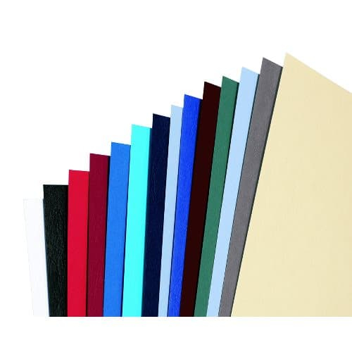GBC LeatherGrain A4 weiß 250 g/m²