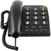 doro PhoneEasy 311c Schnurgebundenes Telefon schwarz
