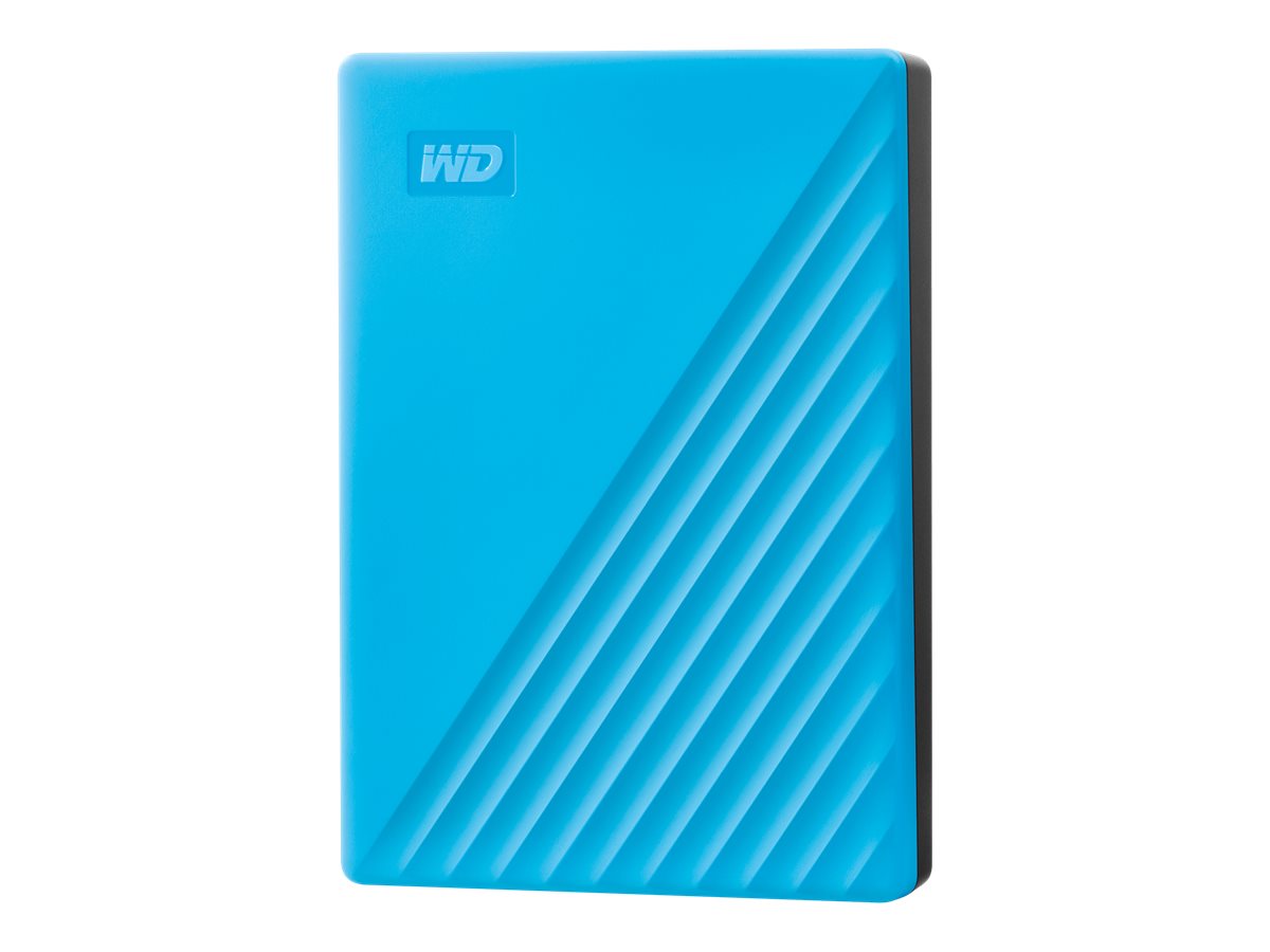 Western Digital My Passport 4 TB externe HDDFestplatte blau, schwarz
