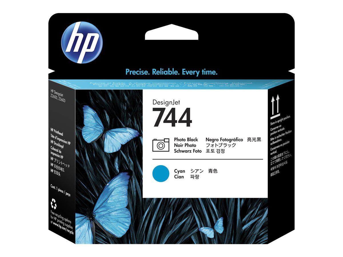 HP 744 Druckkopf fotoschwarz & Cyan HP 744 Druckkopf fotoschwarz & Cyan