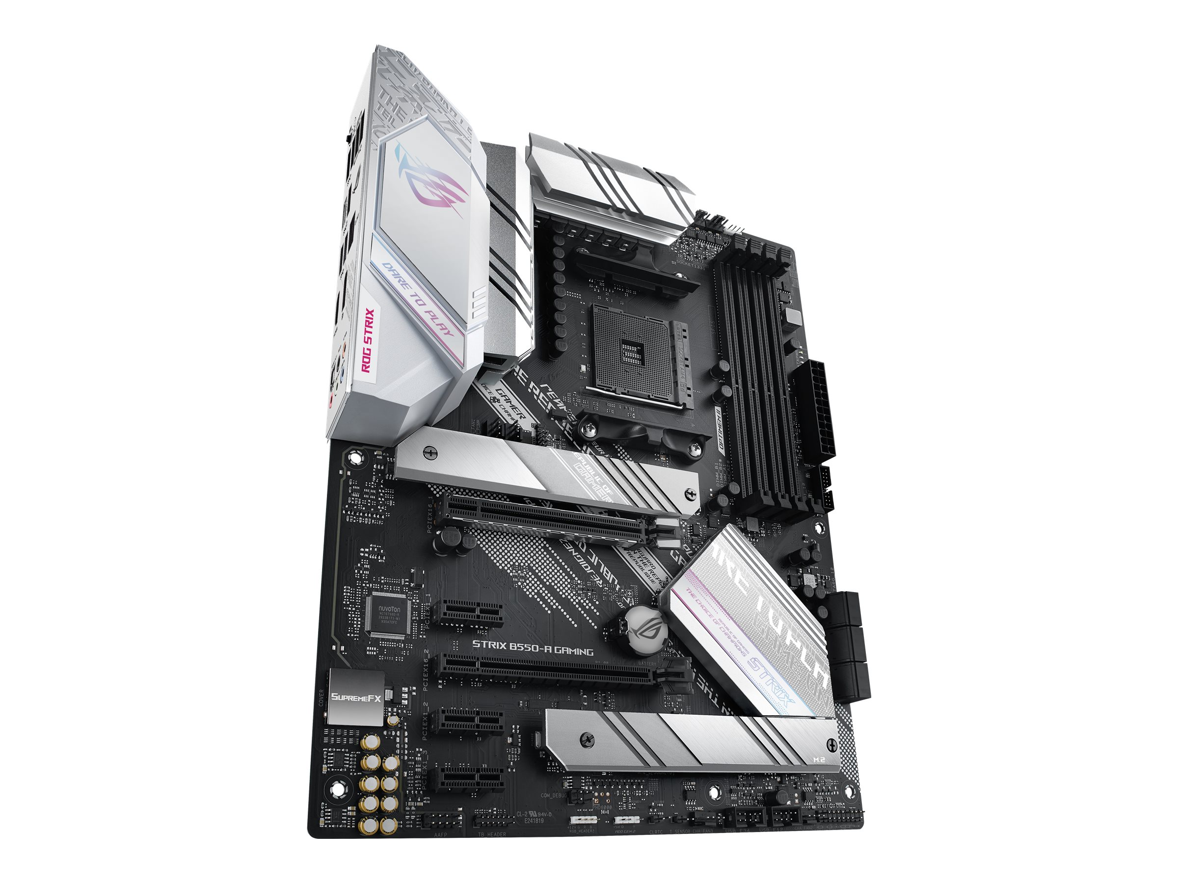 ASUS ROG STRIX B550-A GAMING AM4 ATX MB AMD Socket AM4 for 3rd Gen AMD Ryzen 4xDIMM 1xDP 1.2 1xHDMITM 2.1