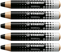 STABILO MARKdry Whiteboard- und Flipchart-Marker schwarz 1,0 - 10,0 mm, 1 St. STABILO MARKdry Whiteboard- und Flipchart-Marker schwarz 1,0 - 10,0 mm, 1 St.