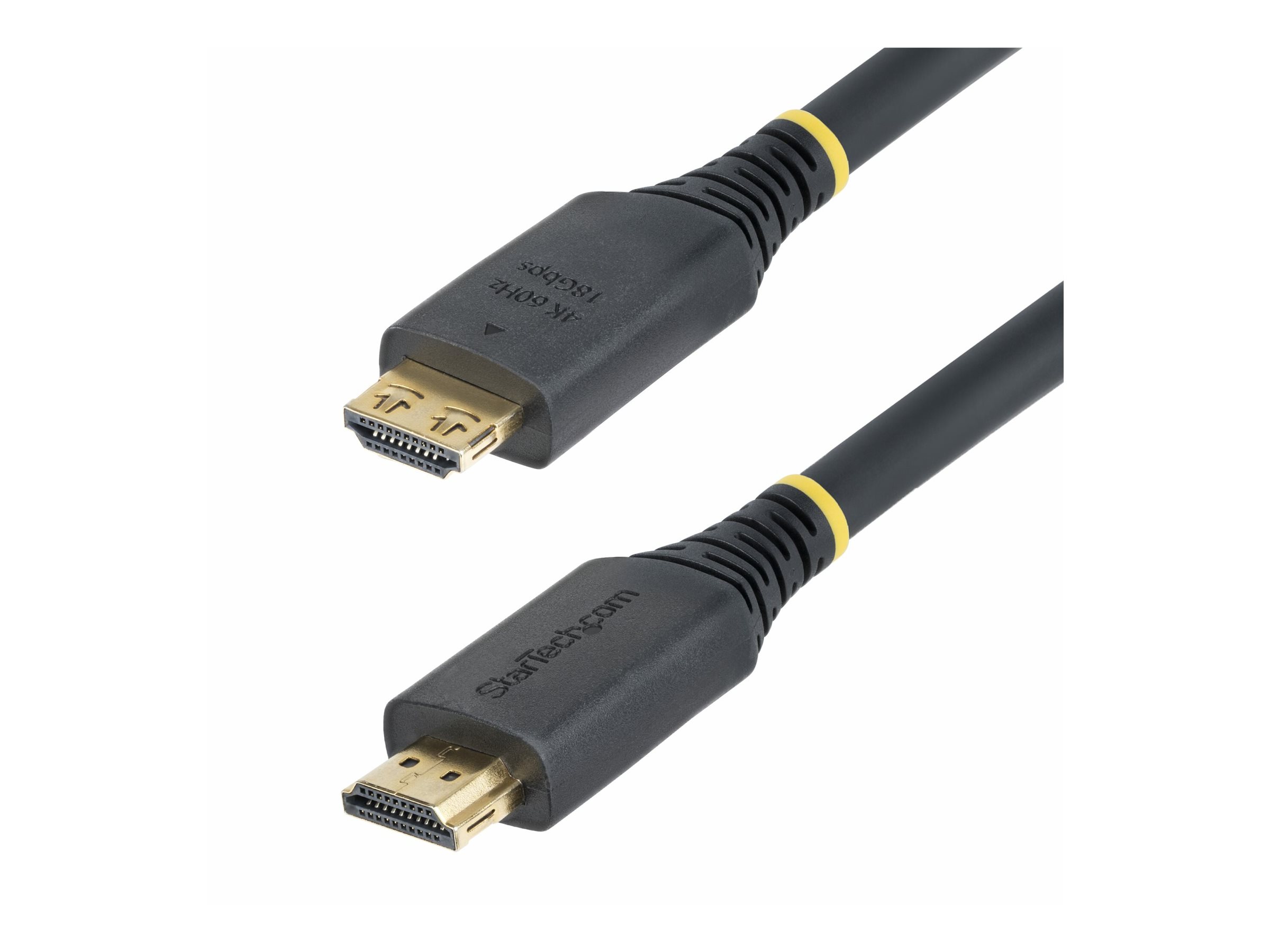 STARTECHCOM 7m High Speed HDMI Kabel mit Griffsteckern 4K 60Hz und 1440p 144Hz 18Gbps UHD HDMI ArceArc Kabel mit TPEMantel