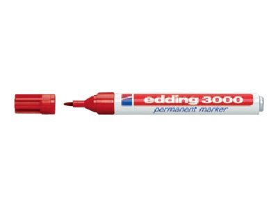 edding 3000 Permanentmarker blau 1,5 3,0 mm, 10 St