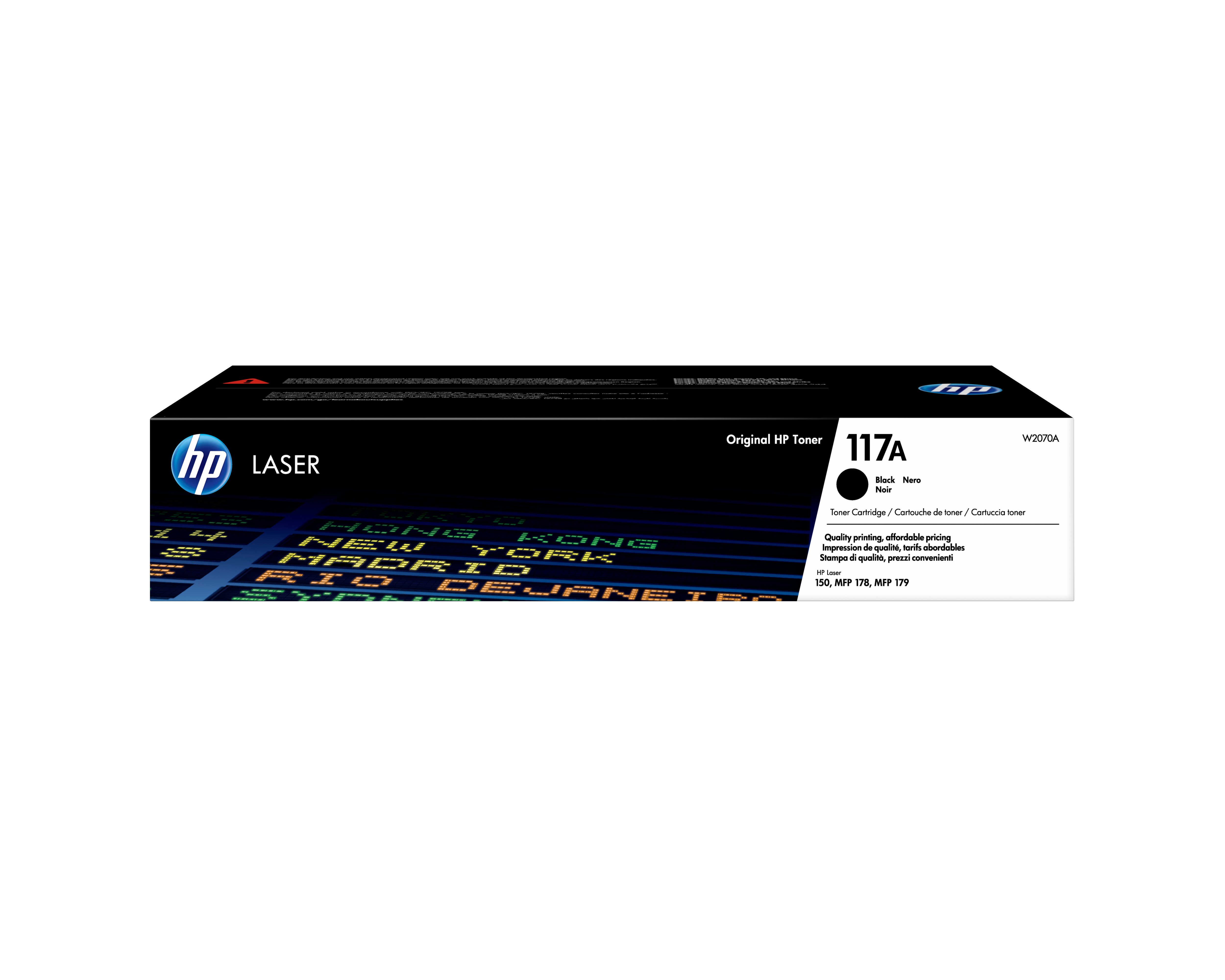 HP Toner 117A W2070A Schwarz
