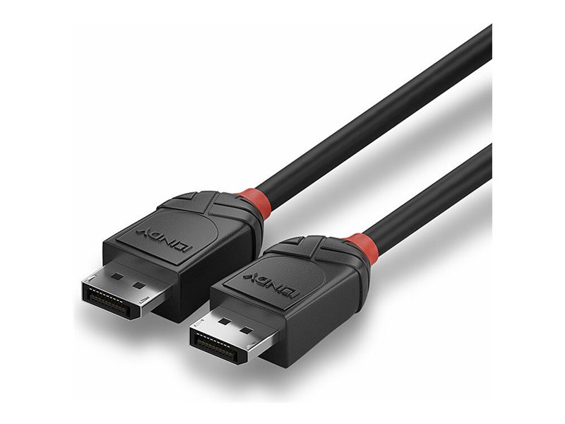 LINDY 3m DisplayPort 1.2 Kabel Black Line