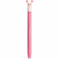 EBERHARD FABER Animal Erase it! Schwein Gelschreiber Schwein 0,7 mm, Schreibfarbe: blau, 1 St.