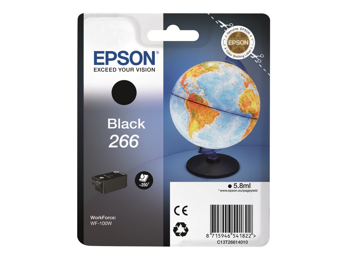 C13T26614010 EPSON WF Tinte black 250