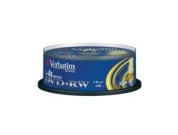 VERBATIM DVD+RW 4.7GB 4x (25) SP