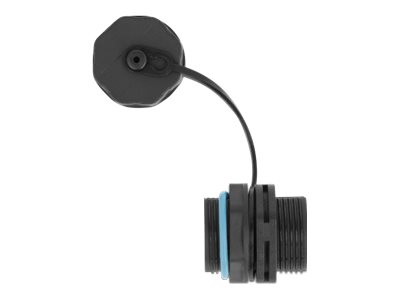 Delock Kabelverbinder RJ45 Buchse zu RJ45 Buchse Cat6A mit Verschlusskappe