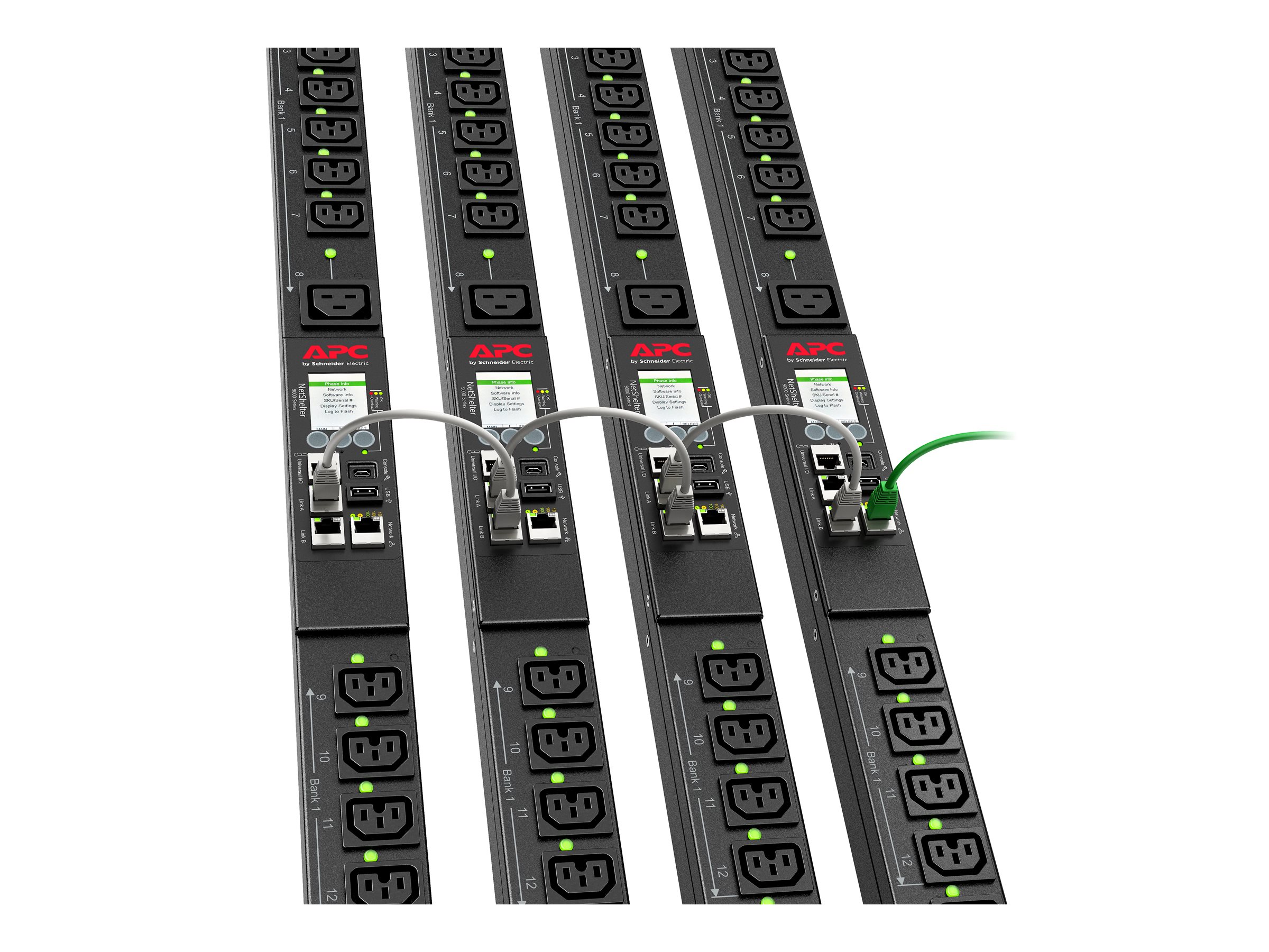 APC Rack PDU 9000 Switched ZeroU 32A 230V 21 C13 & 3 C19