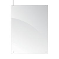 FRANKEN Spuckschutz SPA6510, transparent 100,0 x 65,0 cm