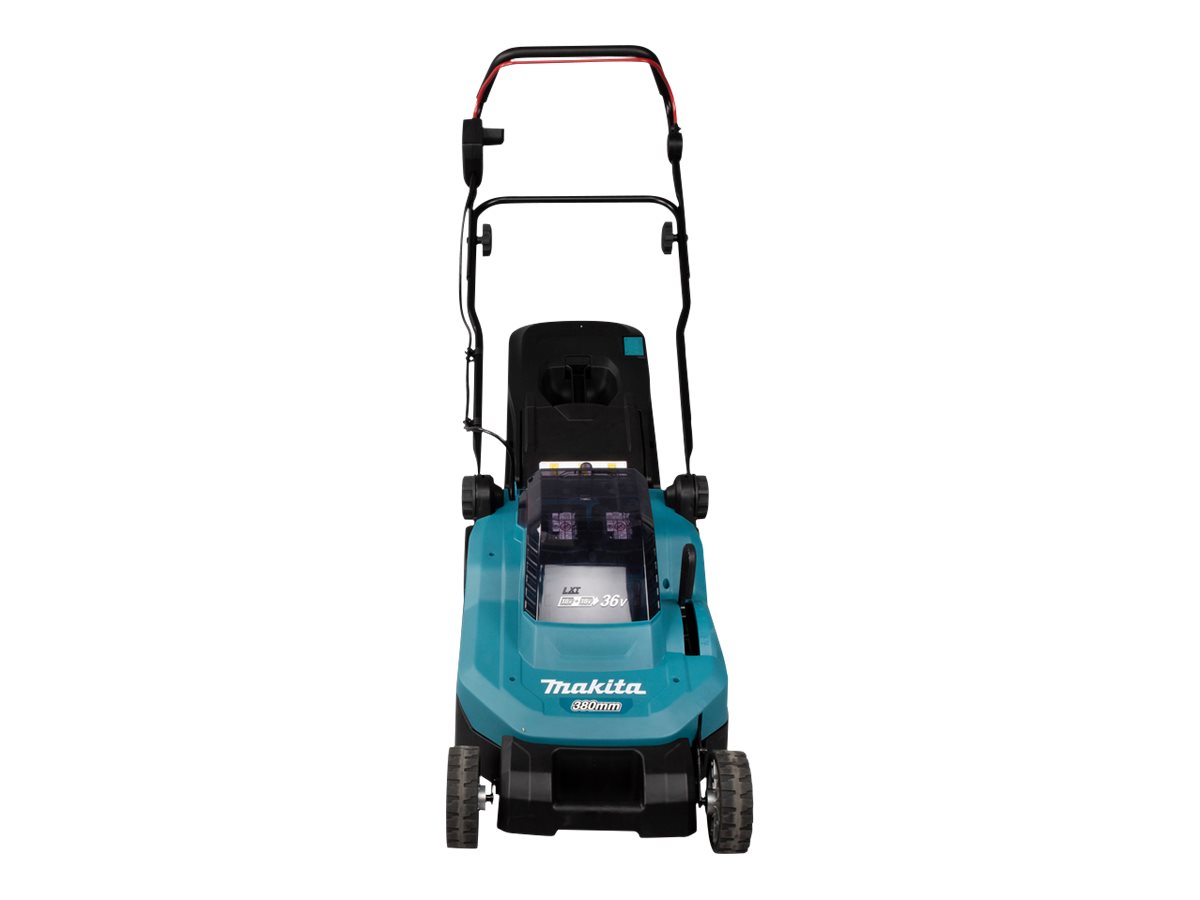 makita DLM382PM2 Akku-Rasenmaeher 18,0 V fuer bis zu 560 m², mit 2 Akkus makita DLM382PM2 Akku-Rasenmaeher 18,0 V fuer bis zu 560 m², mit 2 Akkus