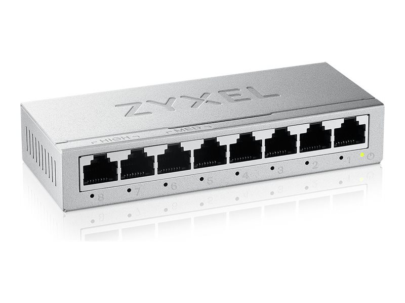 ZYXEL GS108B-V5 GIGABIT ETHERNET SWITCH ZYXEL GS108B-V5 GIGABIT ETHERNET SWITCH