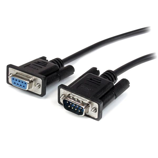 STARTECHCOM 05m Black Straight Through DB9 RS232 Serial Cable MF