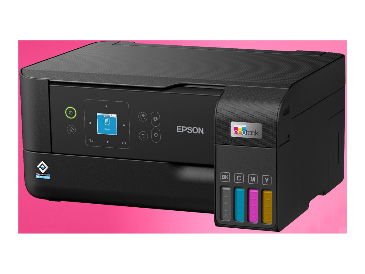 EPSON EcoTank ET-2840 3 in 1 Tintenstrahl-Multifunktionsdrucker schwarz