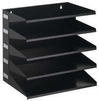 DURABLE Sortierstation schwarz mit 5 Faecher DURABLE Sortierstation schwarz mit 5 Faecher