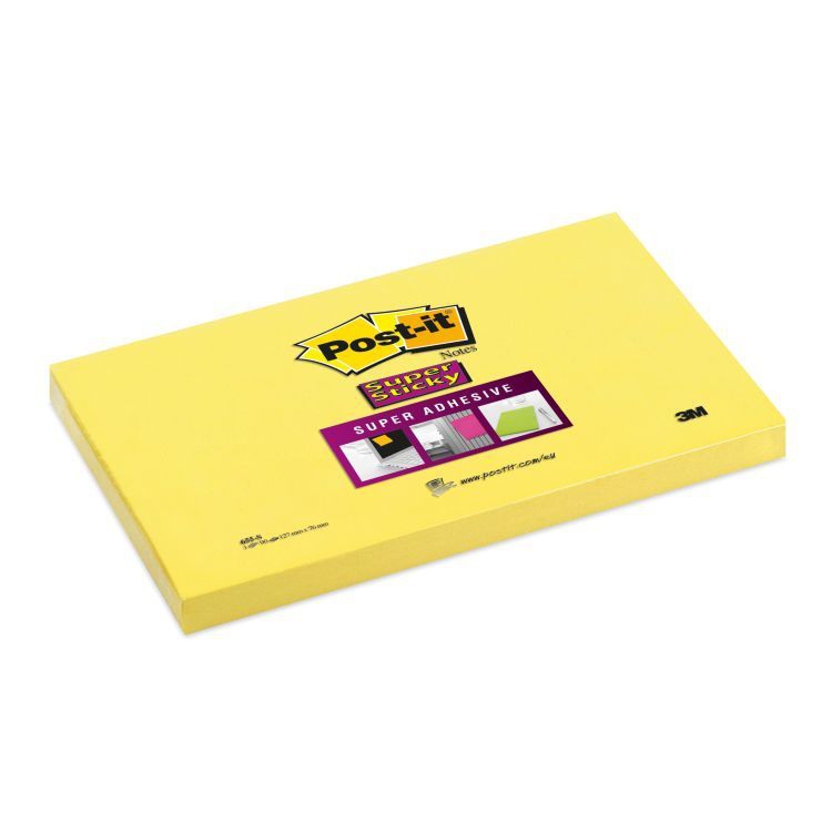 Post-it® Super Sticky Haftnotizen extrastark 655-S gelb, 12 Bloecke Post-it® Super Sticky Haftnotizen extrastark 655-S gelb, 12 Bloecke