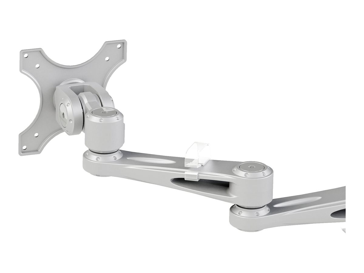 NEOMOUNTS DeskMount 2x25,4-66,04cm 2x10-26Zoll 12 kg Clamp silver