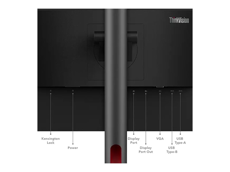 LENOVO ThinkVision T24d-30 60,96cm 24Zoll IPS WUXGA WLED 16:10 100Hz 300cd/m2 4ms HDMI DP VGA TopSeller