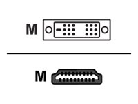 helos Anschlusskabel, HDMI Stecker/DVI Stecker, PREMIUM 4K, 2,0m, schwarz helos Anschlusskabel, HDMI Stecker/DVI Stecker, PREMIUM 4K, 2,0m, schwarz