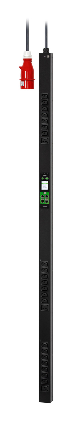 APC Easy PDU Metered Zero U 11 kW 230V 21 C13 3 C19 IEC309