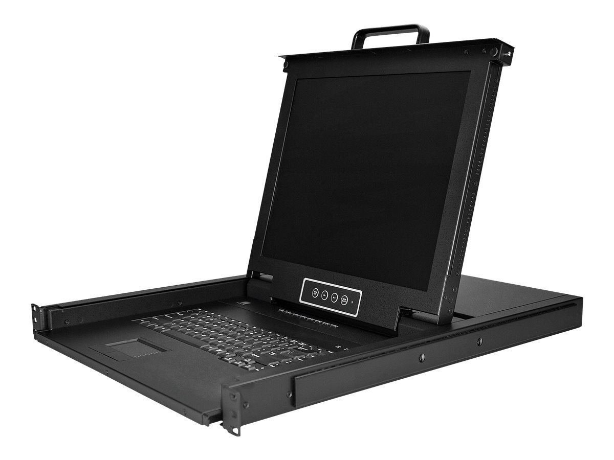 STARTECH.COM 1HE 8 Port Rackmontage VGA KVM Konsole fuer Server Racks - LCD KVM Schublade - 43,18cm 17Zoll STARTECH.COM 1HE 8 Port Rackmontage VGA KVM Konsole fuer Server Racks - LCD KVM Schublade - 43,18cm 17Zoll