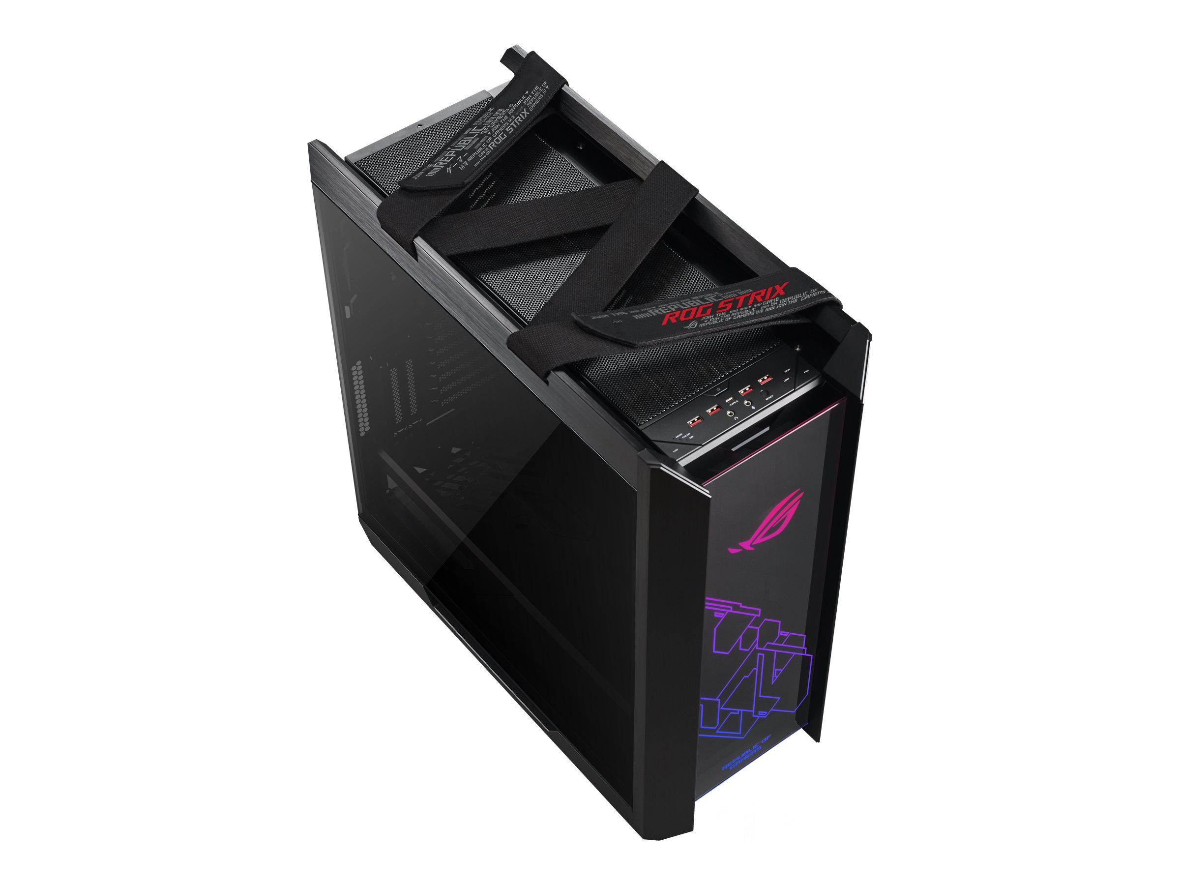 ASUS ROG Strix Helios Midi-Tower, Tempered Glass - schwarz