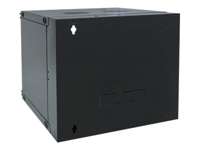 INTELLINET 48,3cm Wandverteiler 15HE 600mm tief 19 Zoll mit Schwenkrahmen HxBxT 725x 540x 600 unmontiert schwarz