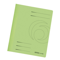 herlitz Schnellhefter easy orga Karton hellgrün DIN A4, 10 St