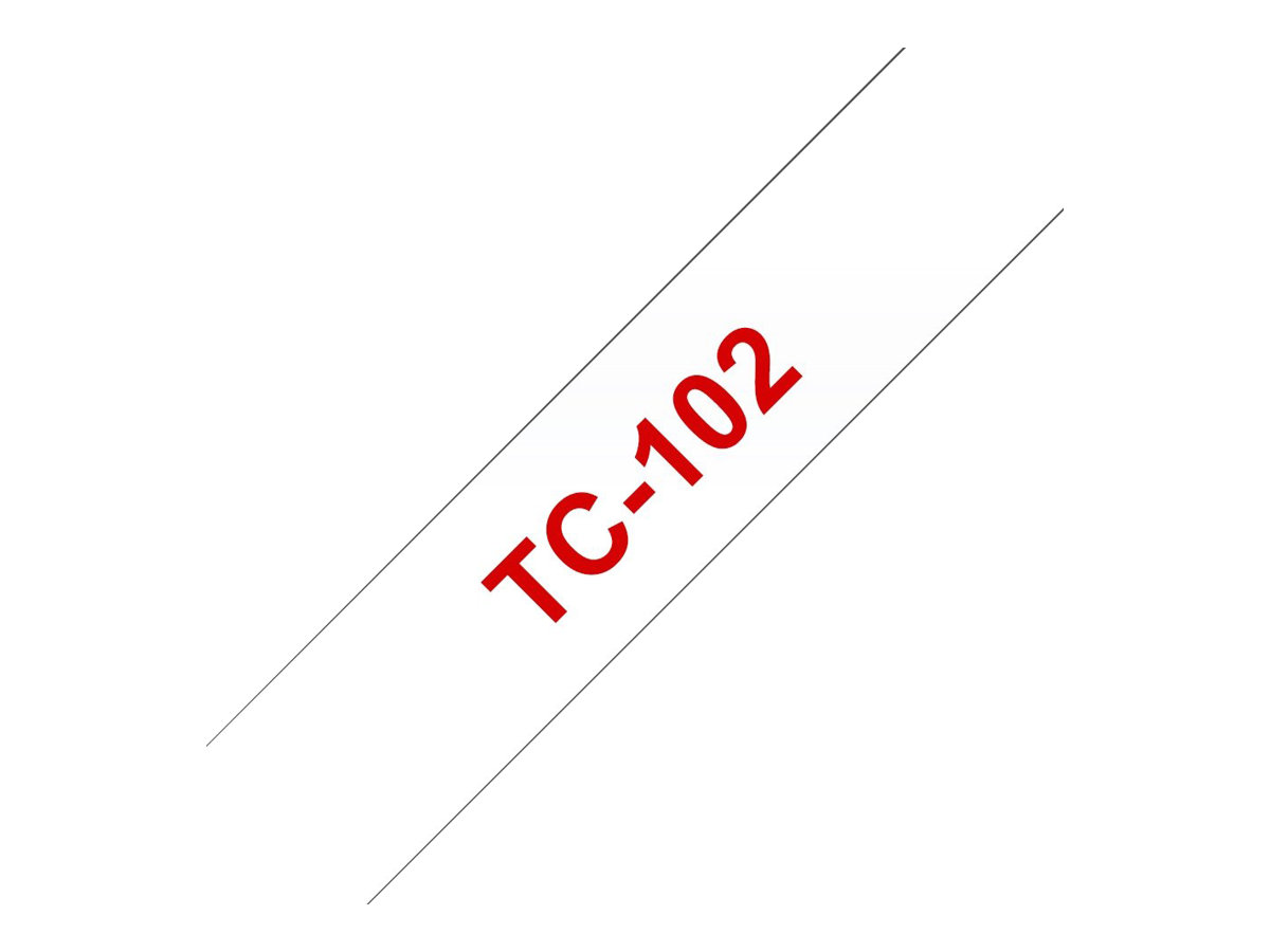TC102 BROTHER PT Schriftband 12mm klar TC102 BROTHER PT Schriftband 12mm klar