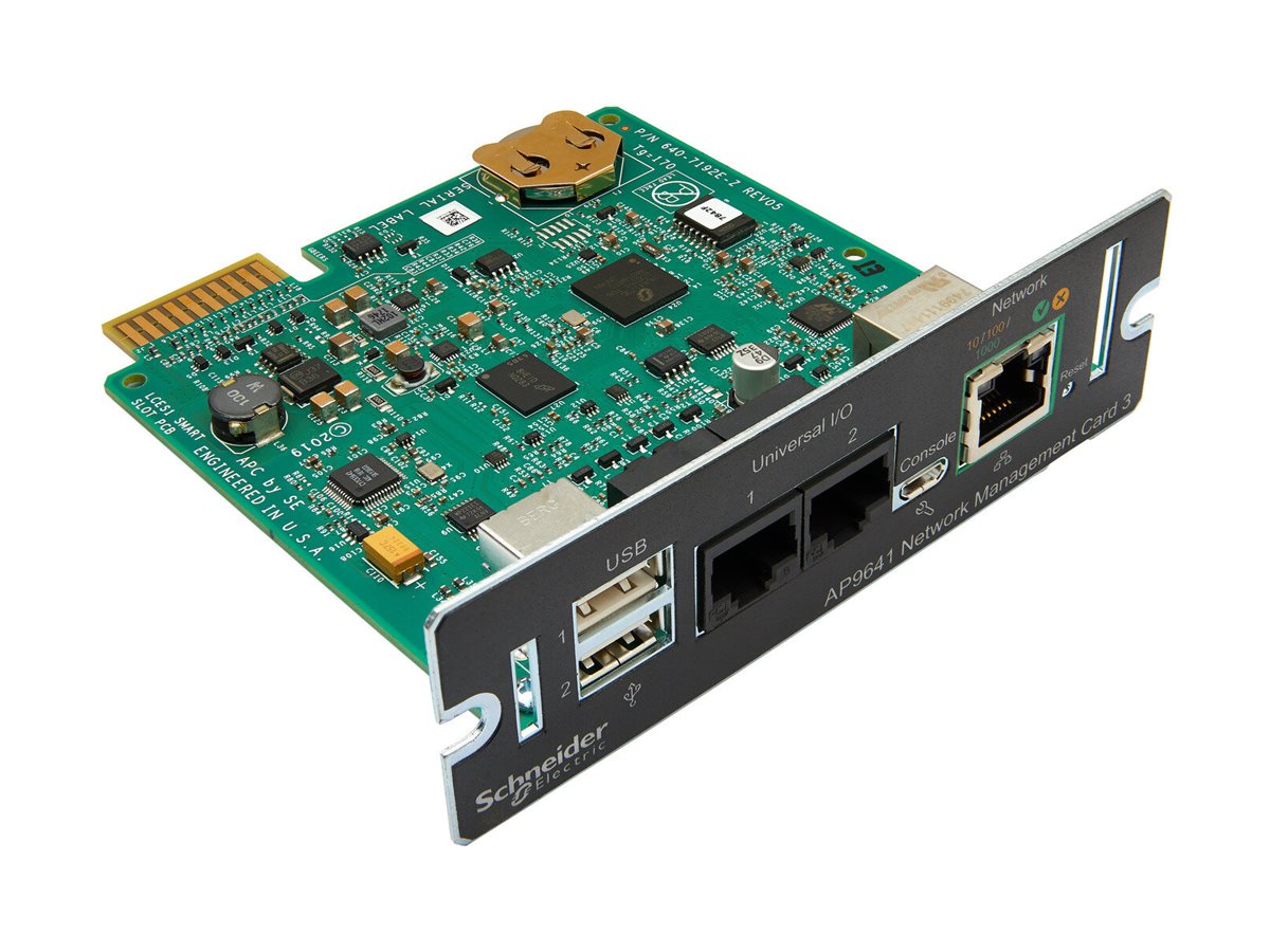 APC UPS Network Management Card with PowerChute Network Shutdown & Environmental Monitoring