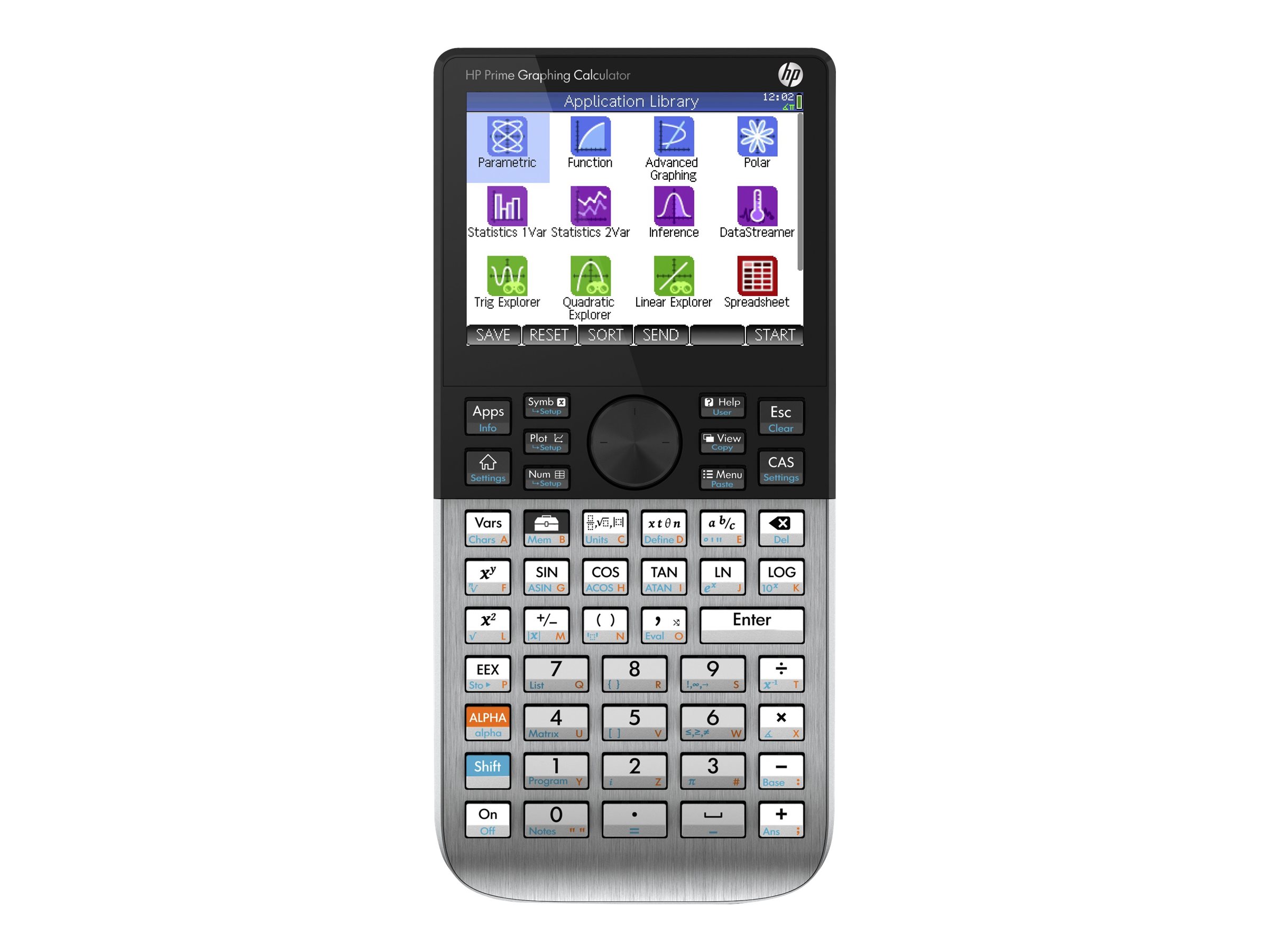 HP Prime G2 Grafikrechner schwarz/silber