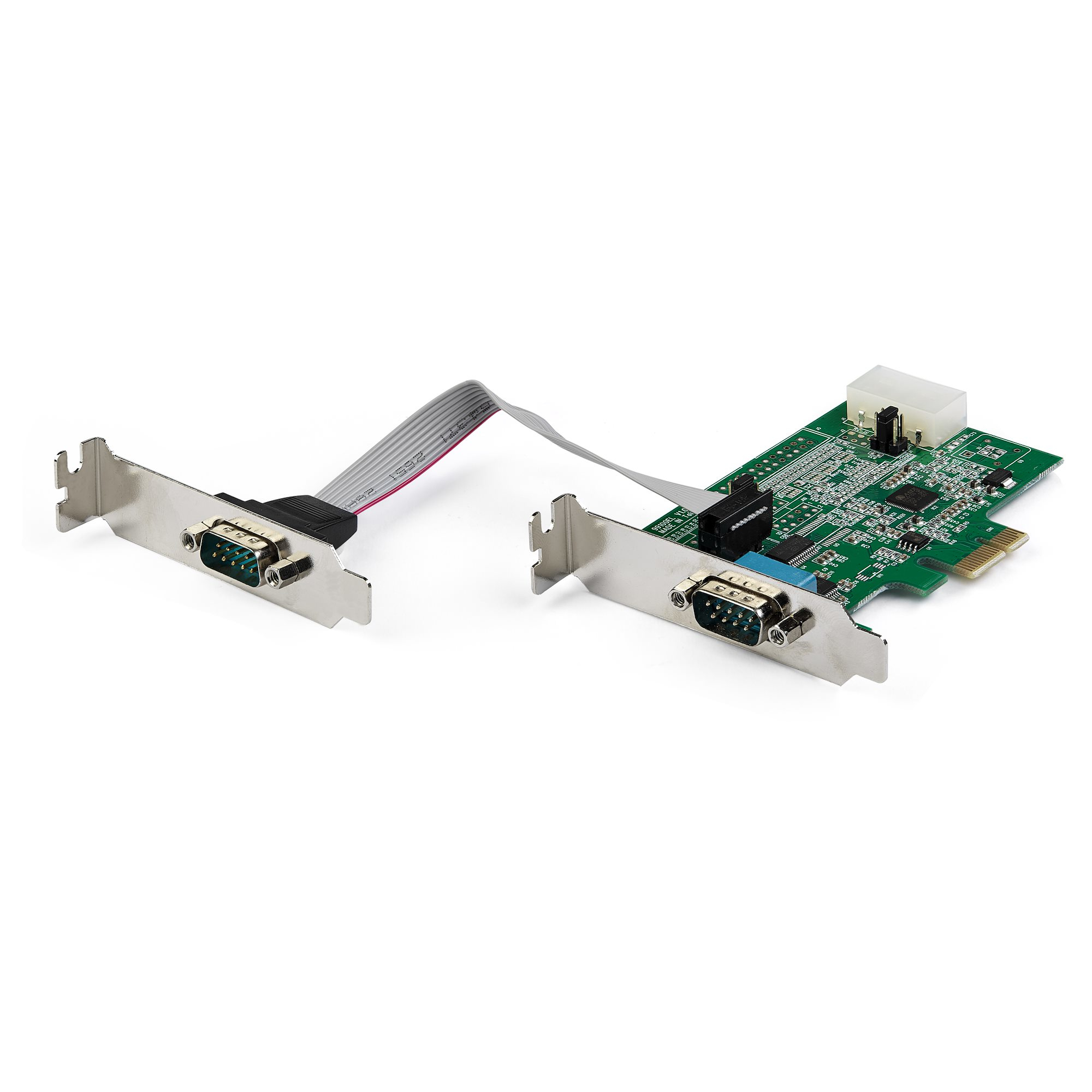 StarTech 2-Port PCIe RS232 Adapter mit 16950 UART