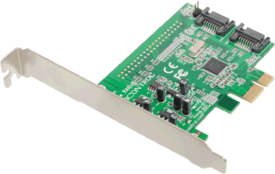 Dawicontrol PCI Card PCI-e DC-600e  RAID 2-Kanal SATA3 Retai