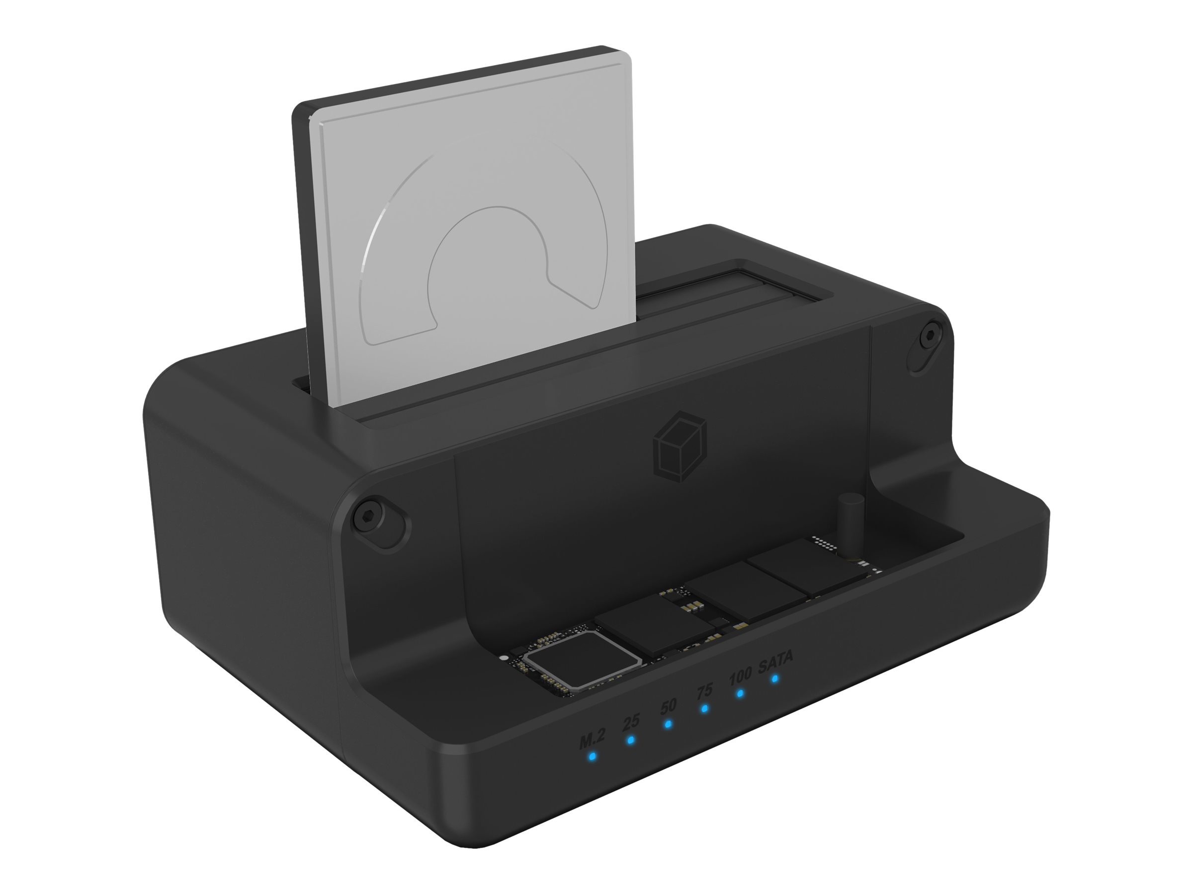 ICY BOX IB-2914MSCL-C31 Docking und Klonstation fuer M.2 NVMe SSD und 2,5 und 3,5 SATA SSD HDD ICY BOX IB-2914MSCL-C31 Docking und Klonstation fuer M.2 NVMe SSD und 2,5 und 3,5 SATA SSD HDD