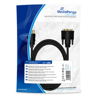MEDIARANGE HDMI auf DVI ANSCHLUSSKABEL MEDIARANGE HDMI auf DVI ANSCHLUSSKABEL