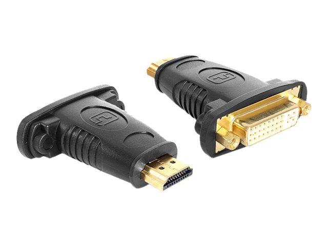 Delock Adapter HDMI Stecker > DVI 24+5 Pin Buchse Delock Adapter HDMI Stecker > DVI 24+5 Pin Buchse