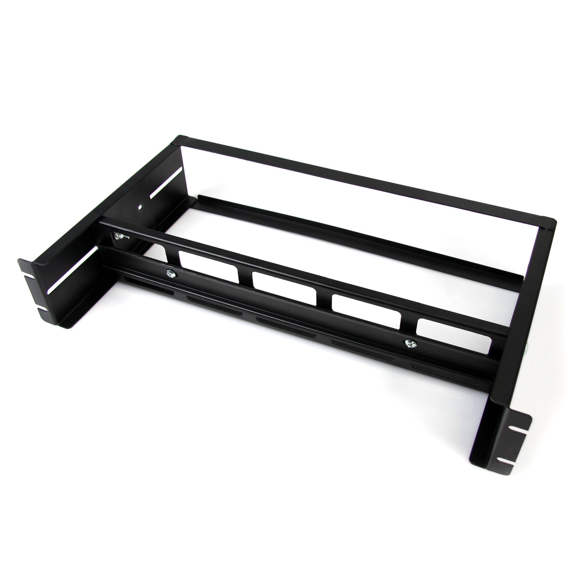 STARTECHCOM 19 Zoll DIN Rail Rackmount Kit einstellbar mit HutschieneMini GSchiene