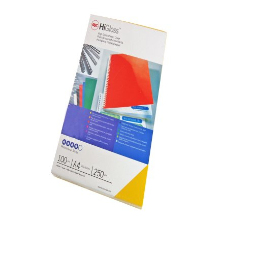 GBC Rueckwaende fuer Bindemappen weiss, DIN A4 250 g/qm, 100 St.