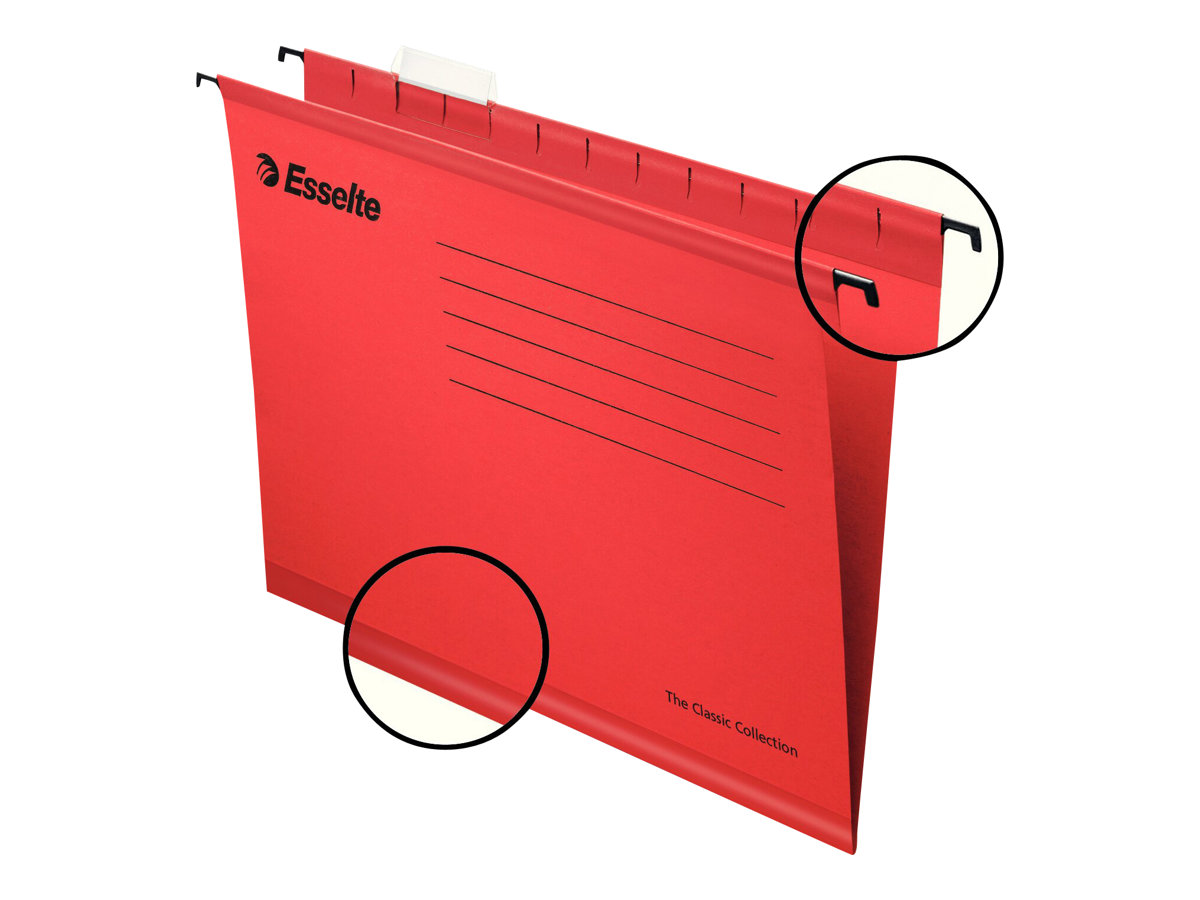 25 Esselte Haengemappen Pendaflex Collection rot 25 Esselte Haengemappen Pendaflex Collection rot